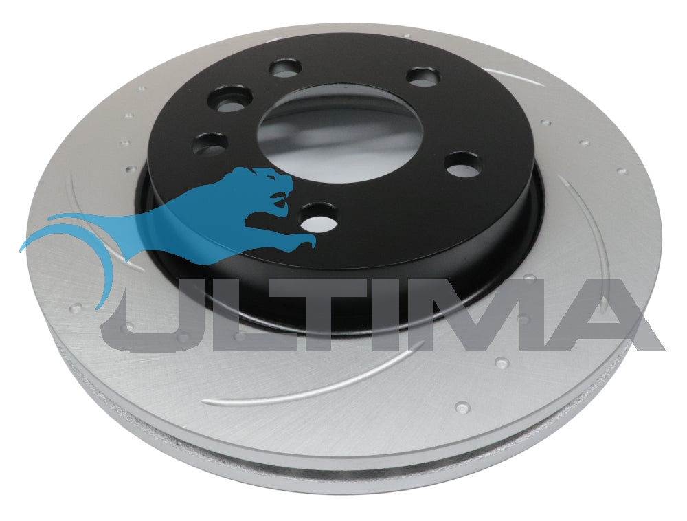 AAP2238DSL Front Brake Rotor – (BLK, L/H) VW Amarok 2011- 302mm