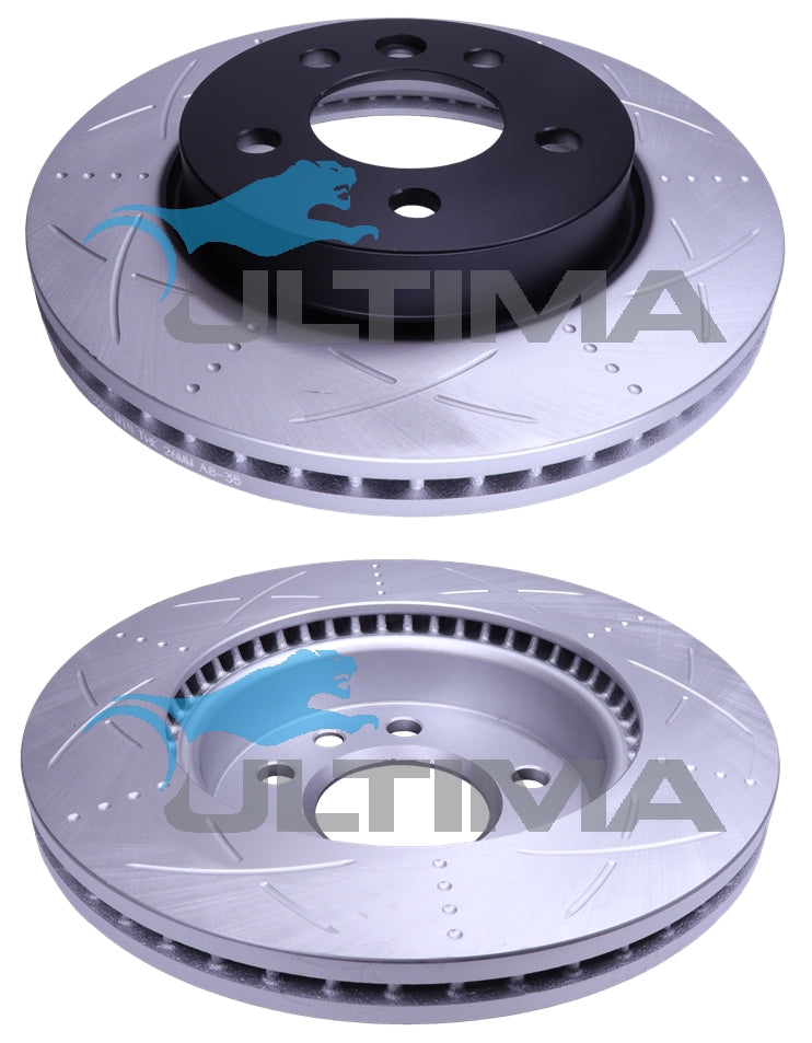 AAP2238S Front Brake Rotor – (BLK) VW Amarok 2011- 302mm (302.9mm)