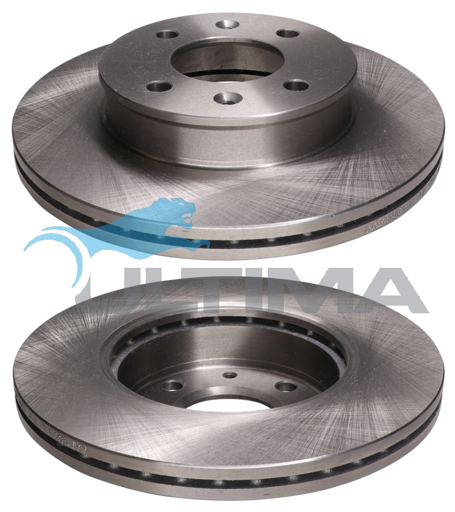 AAP2450 Front Brake Rotor – Hyundai Getz TB 241mm OD (NON ABS)