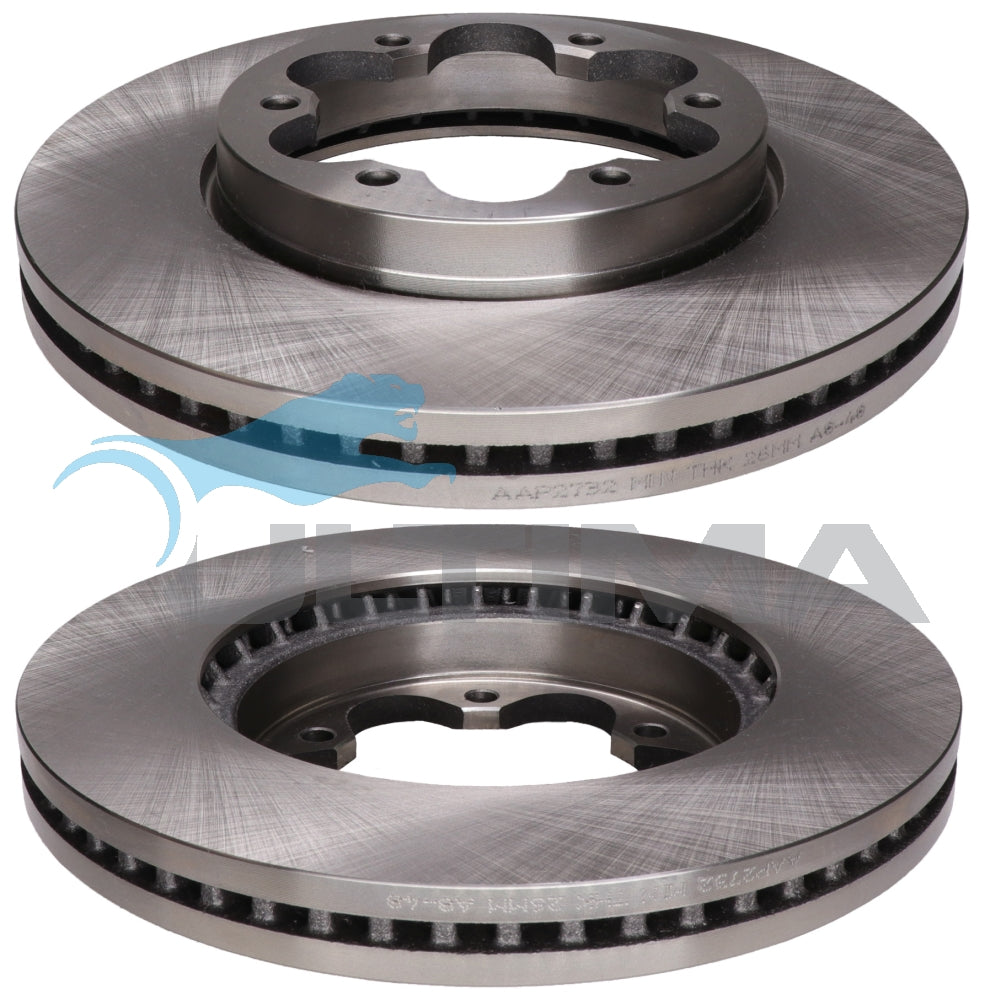 AAP2732 Front Brake Rotor – HIACE-KDH20#, TRH20#, Commuter BUS-KDH223, TRH223 (285mm)