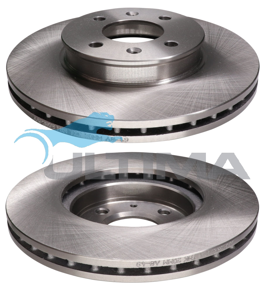 AAP2893 Front Brake Rotor – Kia Rio 1.6L 05-ON 256mm OD