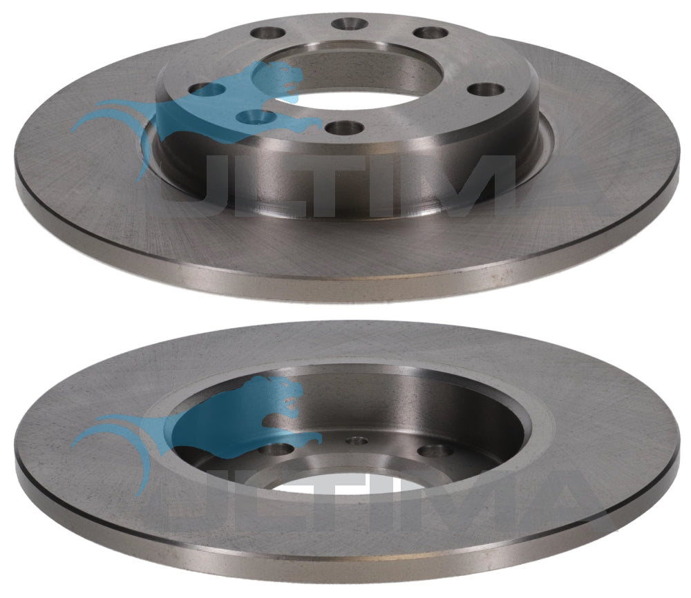 AAP3039 Rear Brake Rotor – Peugeot 308 249mm - Hat Type 2013-2018