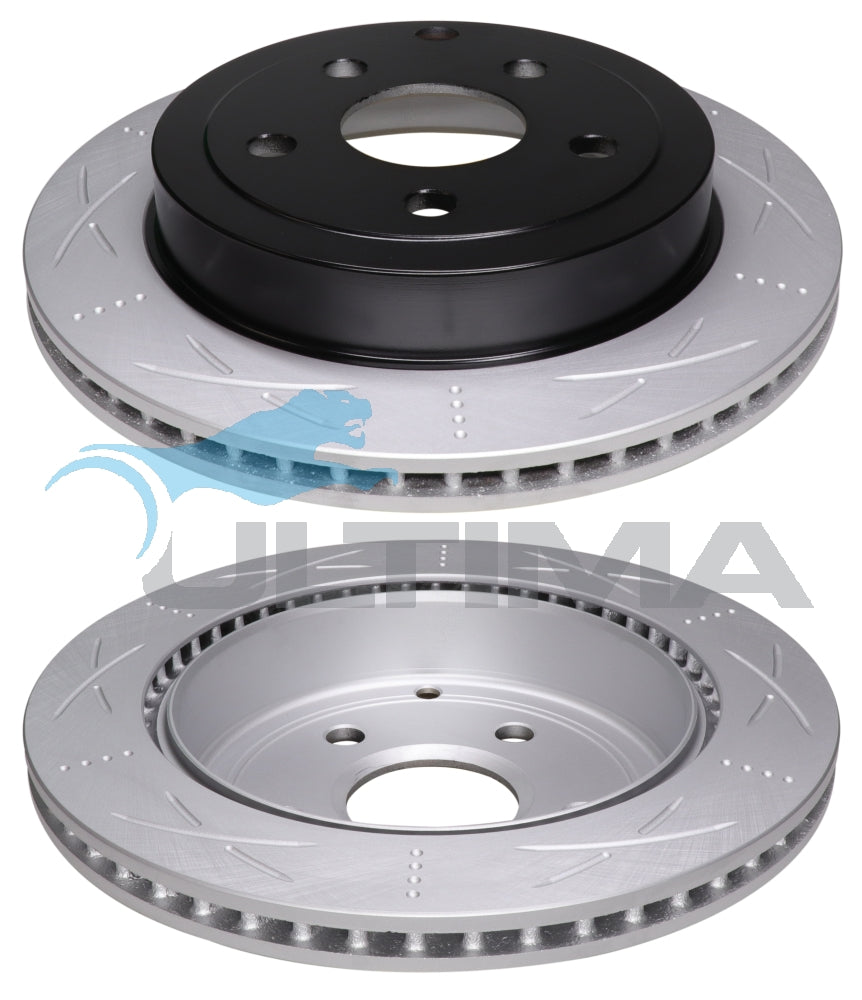 AAP2027S Rear Brake Rotor – Commodore VE V6 & Dimpled (256mm)