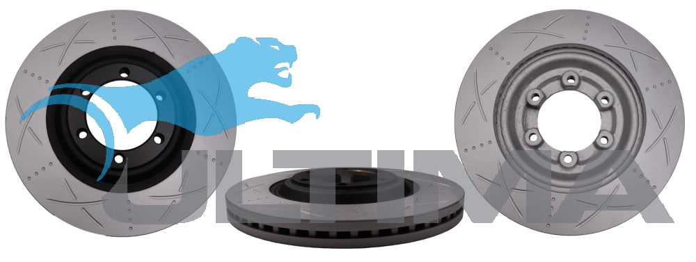 AAP2060S Front Brake Rotor – (BLK, UNI) Isuzu D-Max ,, Colorado 2012 (300mm)