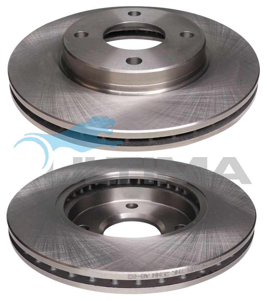 AAP2100 Front Brake Rotor – Fiesta WP, Focus LR (258mm)