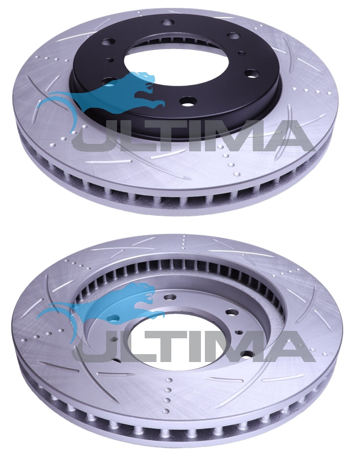 AAP2208S Front Brake Rotor – (BLK, UNI) Triton 4x2, 4x4 2007-12/2018 (295mm)