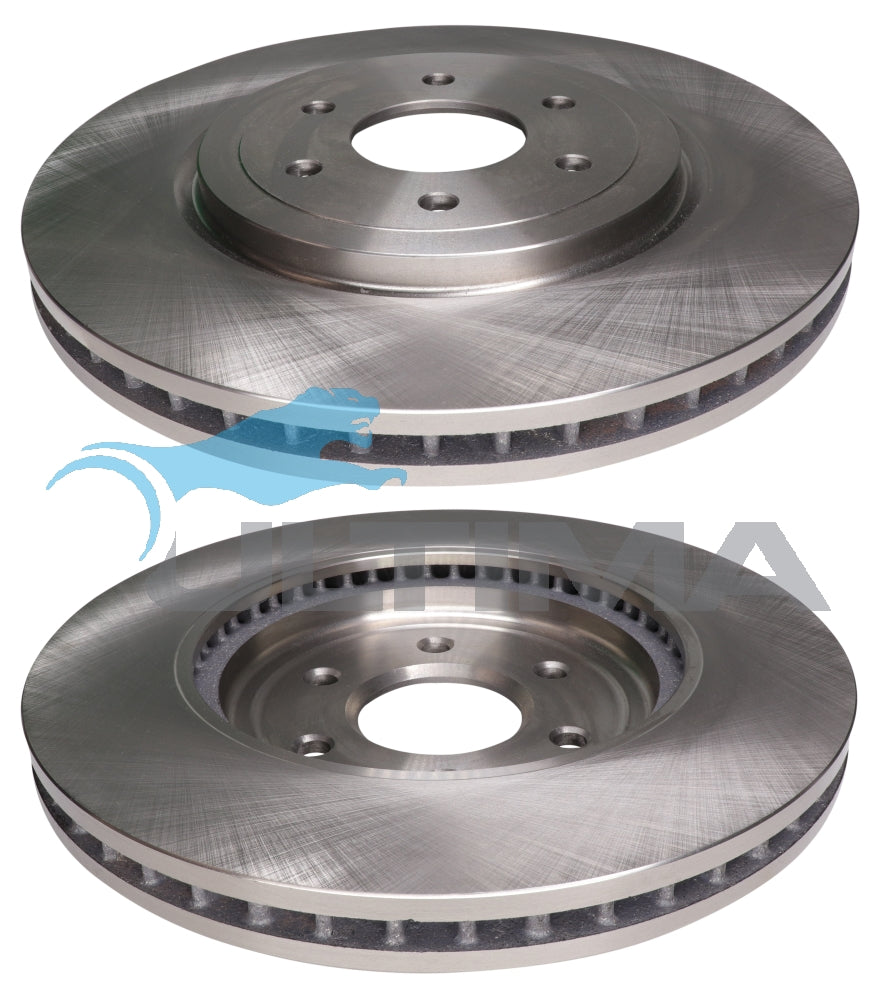 AAP2312 Front Brake Rotor – Navara D40 2005 on 17" Wheel (320mm)