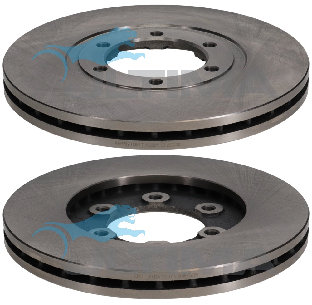AAP2890 Front Brake Rotor – Kia K2700 02-05 2.7L (261mm)