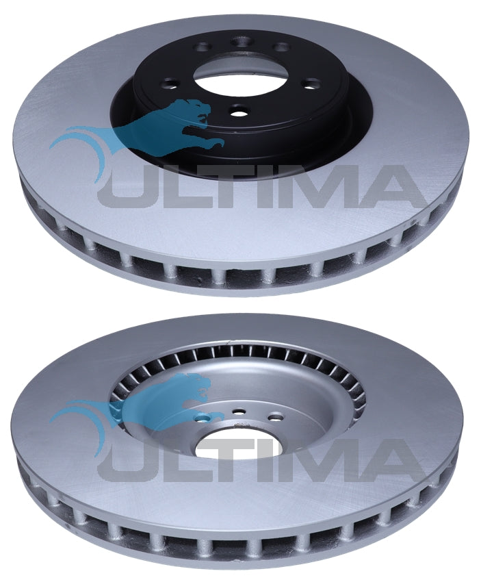 AAP3090HC Front Brake Rotor – Range Rover 380mm OD + BLK