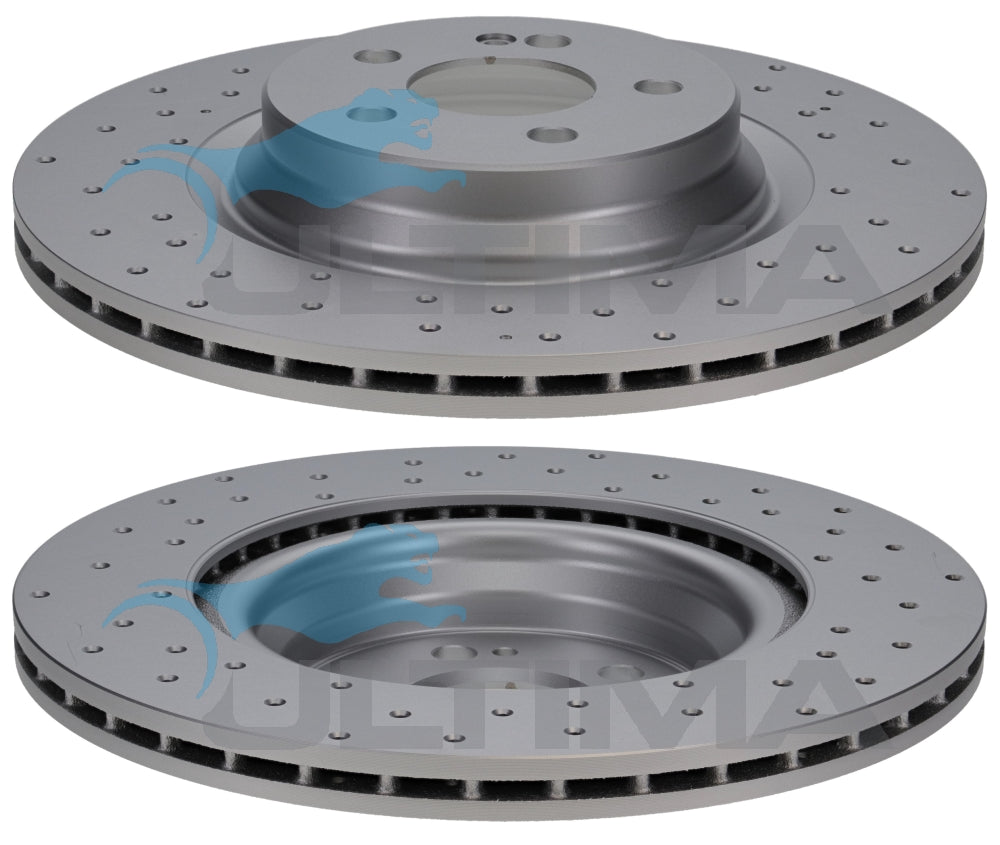 AAP3110HCX Front Brake Rotor – Mercedes AMG#167 GLE/GLS 375mm Vented OD