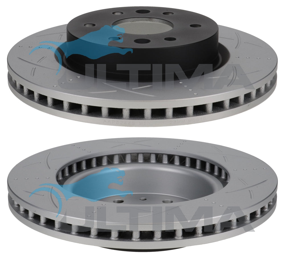 AAP3244S Front Brake Rotor – LDV T60 & D90 330mm Dia