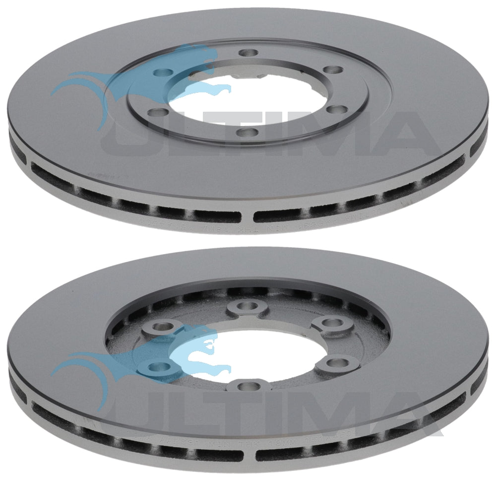 AAP631 Front Brake Rotor – Courier 2.0, 2.2, 2.6L, B Series, E Series (256mm)