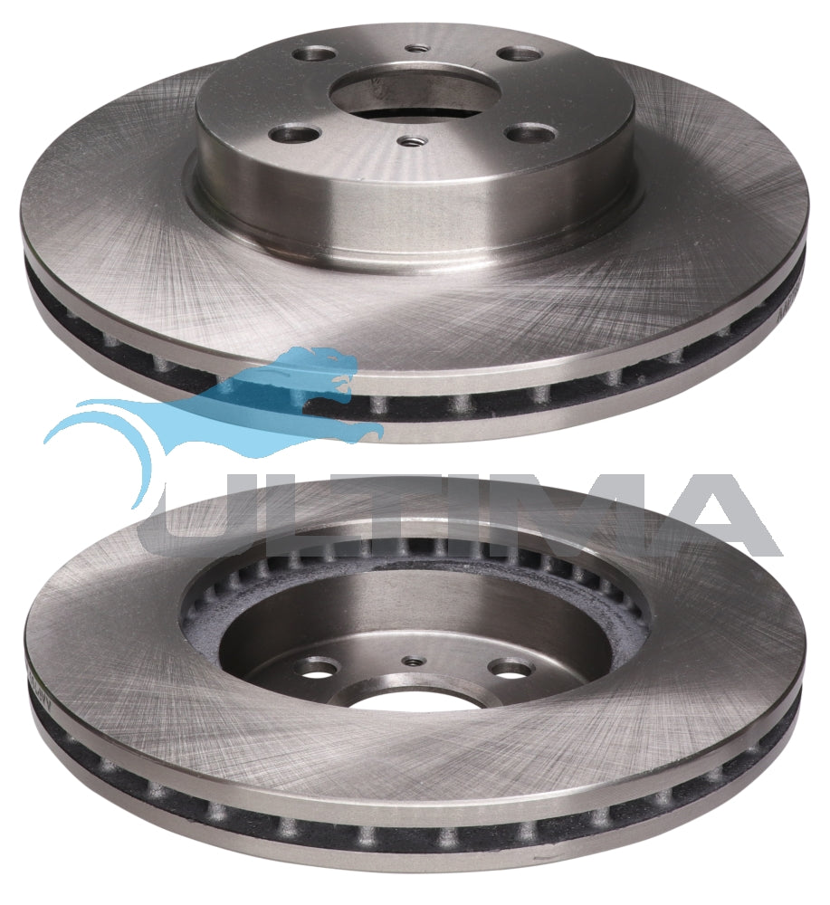 AAP709 Front Brake Rotor – Nova LG 1.8L, Corolla AE102, AE112 (255mm)